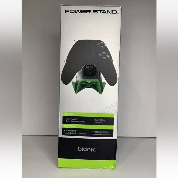 Bionik BNK-9070 Xbox Series X/S Power Stand Dual Battery And Charging System NEW - Picture 2 of 5